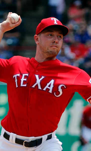 Sampson gets first win as starter as Rangers top Royals 5-1